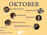 Nyhetsbrev med informasjon om oktober