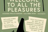 Welcome to all the pleasures! Welcome to all the pleasures!