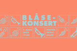 Blåsekonsert kl 17 🎺