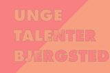 Unge talenter Bjergsted på Mai:jazz!